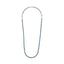 NSS953 STAINLESS STEEL & HEMATITE BEADS NECKLACE