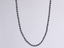 NSS953 STAINLESS STEEL & HEMATITE BEADS NECKLACE