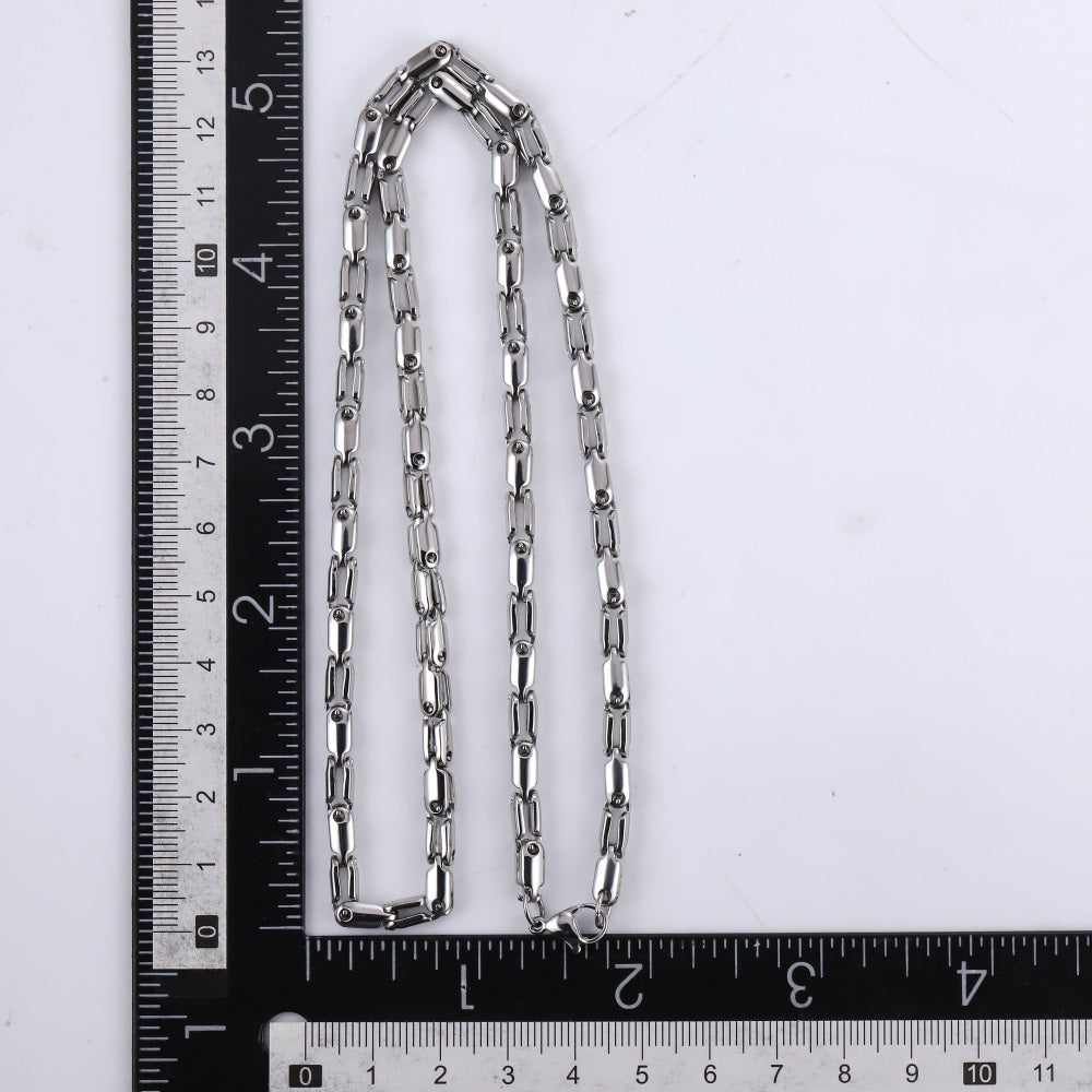 NSS977 STAINLESS STEEL NECKLACE