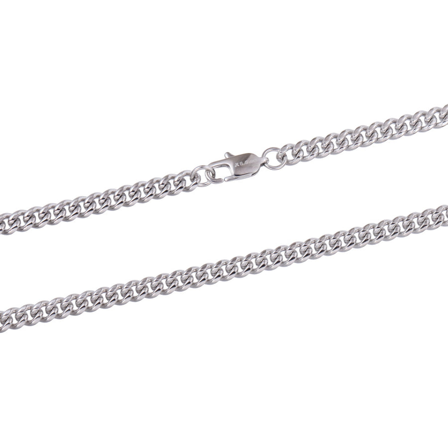 NSSC139 STAINLESS STEEL MIAMI CUBAN CHAIN