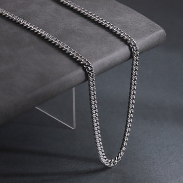 NSSC139 STAINLESS STEEL MIAMI CUBAN CHAIN