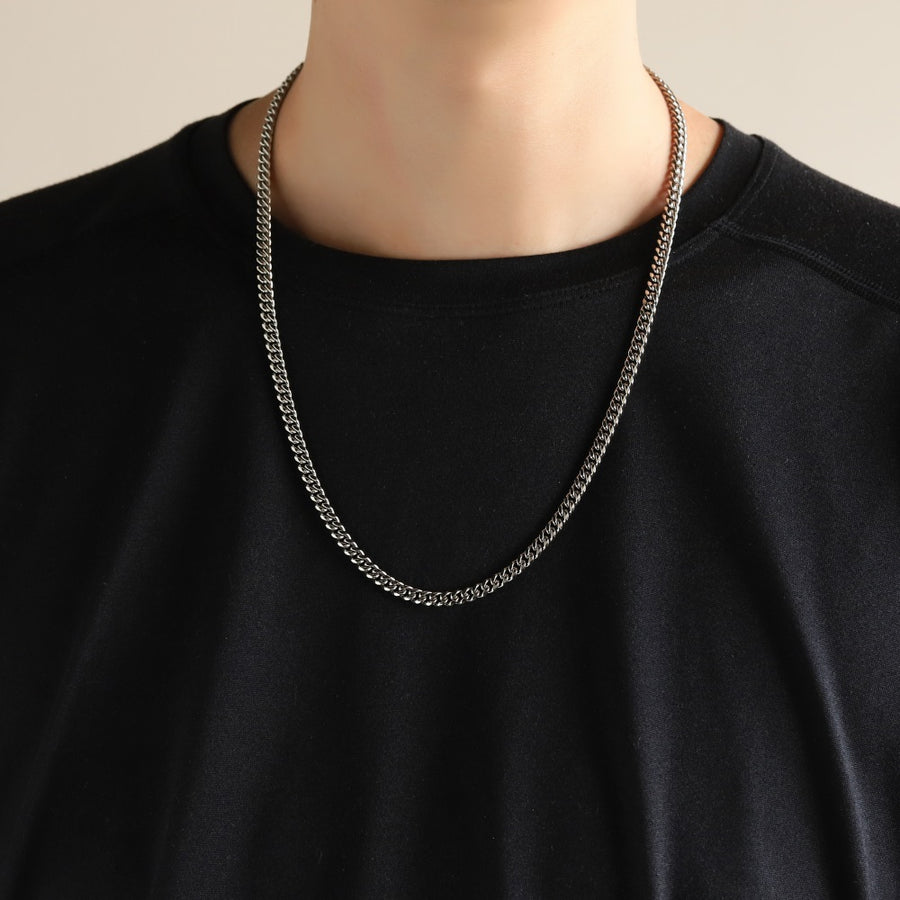 NSSC139 STAINLESS STEEL MIAMI CUBAN CHAIN