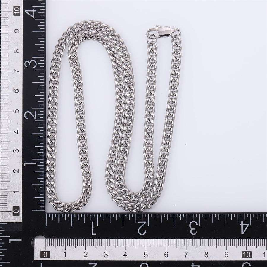 NSSC139 STAINLESS STEEL MIAMI CUBAN CHAIN