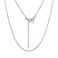 stainless steel chain, ball chain, diamond cut, lady shiny jewelry