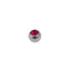 P12-5T JEWELLED  BALL - 5mm THREAD