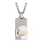 PSCL80 STAINLESS STEEL PENDANT PVD