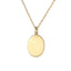 PSS1234 STAINLESS STEEL OVAL PENDANT WITH HAMSA DESIGN AAB CO..