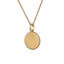 PSS1235 STAINLESS STEEL ROUND PENDANT WITH EVIL EYE DESIGN AAB CO..