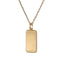 PSS1236 STAINLESS STEEL RECTANGLE WITH MOON & STAR DESIGN AAB CO..