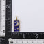 PSS1236 STAINLESS STEEL RECTANGLE WITH MOON & STAR DESIGN AAB CO..