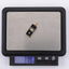 PSS1237 STAINLESS STEEL RECTANGLE PENDANT WITH EVIL EYE DESIGN AAB CO..