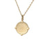 PSS1239 STAINLESS STEEL COMPSS PENDANT WITH EPOXY & CZ AAB CO..