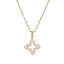 PSS1240 STAINLESS STEEL FLOWER SHAPE PENDANT WITH EPOXY AAB CO..