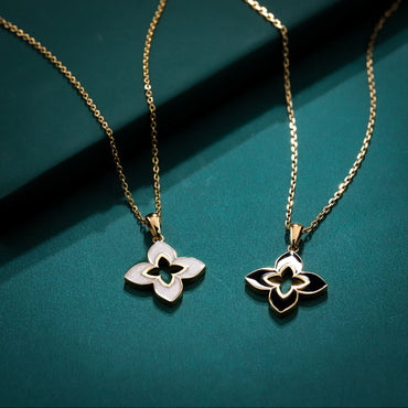 PSS1240 STAINLESS STEEL FLOWER SHAPE PENDANT WITH EPOXY AAB CO..