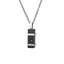 PSS1246 STAINLESS STEEL PENDANT WITH CZ AAB CO..