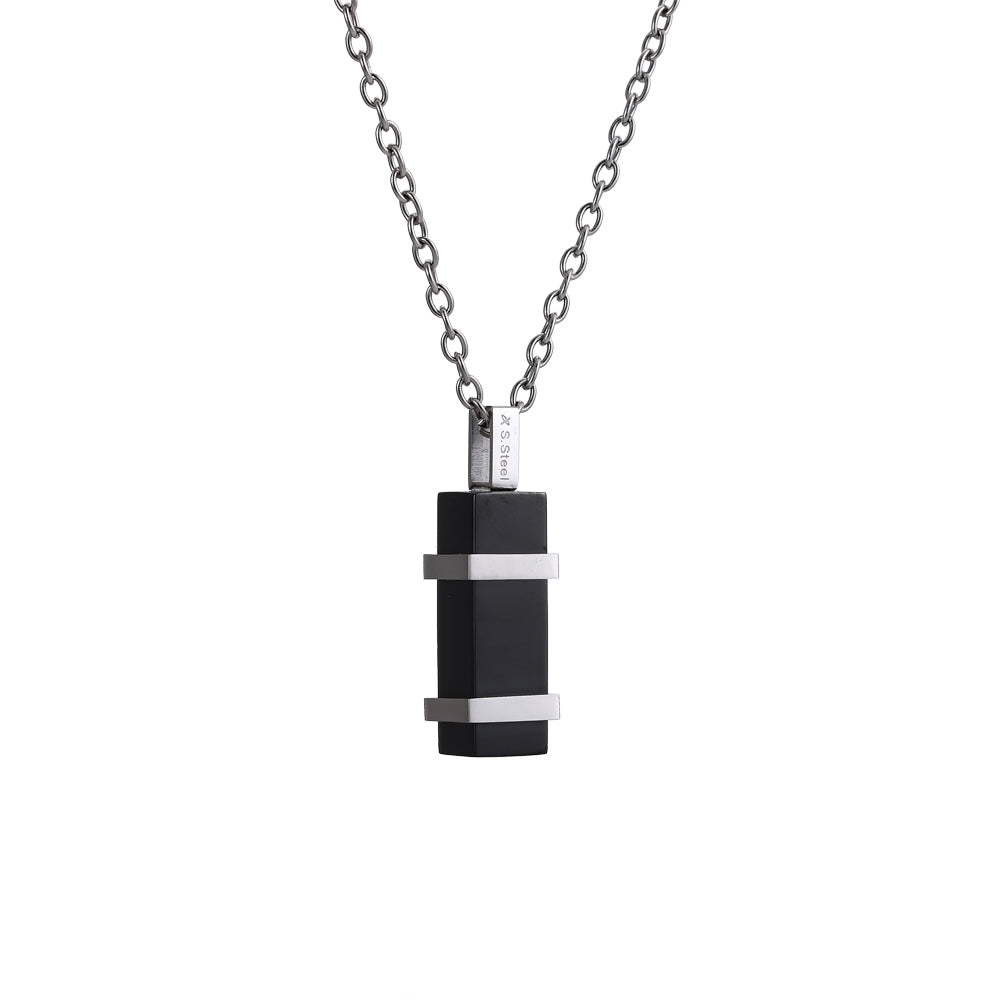 PSS1246 STAINLESS STEEL PENDANT WITH CZ AAB CO..