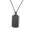 PSS1248 STAINLESS STEEL DOG TAG PENDANT