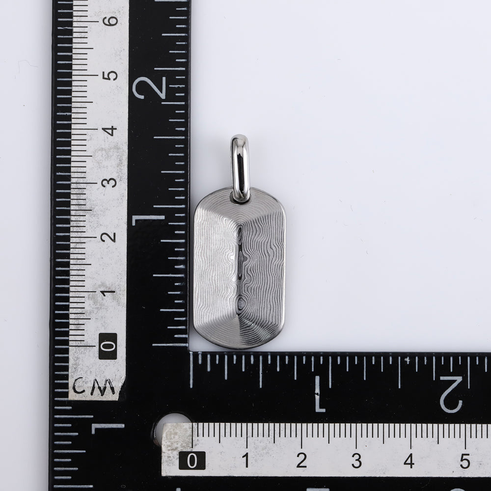 PSS1252 DAMASCUS STEEL PENDANT AAB CO..