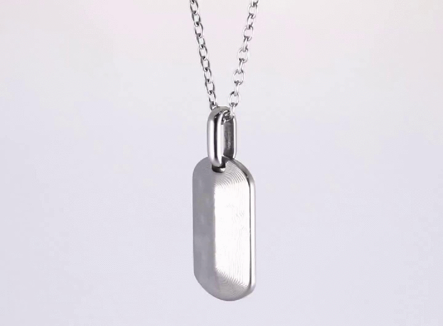 PSS1252 DAMASCUS STEEL PENDANT AAB CO..