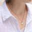 PSS1255 STAINLESS STEEL HEART SHAPE PENDANT WITH EPOXY AAB CO..