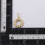 PSS1261 STAINLESS STEEL PENDANT WITH CZ