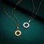 PSS1261 STAINLESS STEEL PENDANT WITH CZ