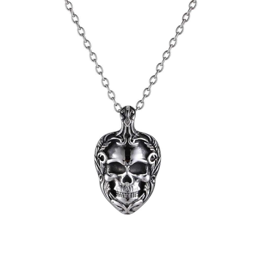 PSS1262 STAINLESS STEEL SKULL PENDANT AAB CO..