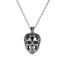 PSS1262 STAINLESS STEEL SKULL PENDANT