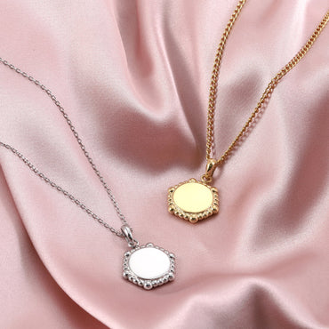 PSS1273 STAINLESS STEEL HEXAGON PENDANT AAB CO..