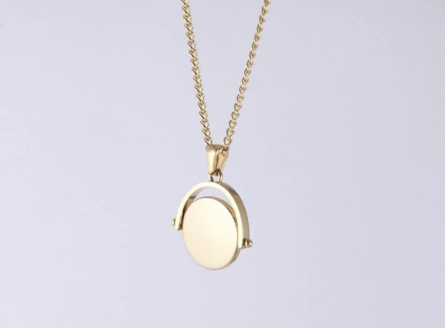 PSS1274 STAINLESS STEEL SPINNING PENDANT