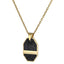 PSS1276 STAINLESS STEEL PENDANT WITH FORGED CARBON