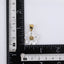 PSS1280 STAINLESS STEEL PENDANT WITH MOP FLOWER