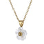 PSS1280 STAINLESS STEEL PENDANT WITH MOP FLOWER