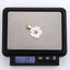 PSS1280 STAINLESS STEEL PENDANT WITH MOP FLOWER AAB CO..