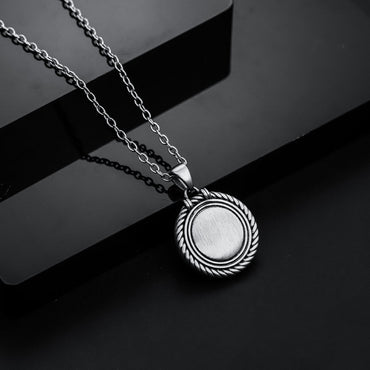 stainless steel jewelry, stainless steel pendant, rope design pendant