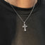 stainless steel pendant, cross pendant, stainless steel jewelry