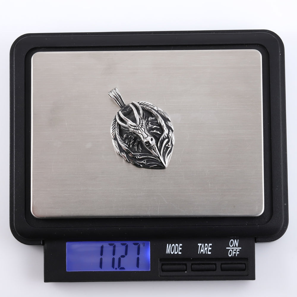 PSS1289 STAINLESS STEEL PENDANT WITH DRAGON