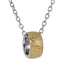 PSS1306 STAINLESS STEEL PENDANT WITH ROCK SURFACE