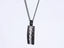 PSS1307 STAINLESS STEEL PENDANT WITH ROCK SURFACE