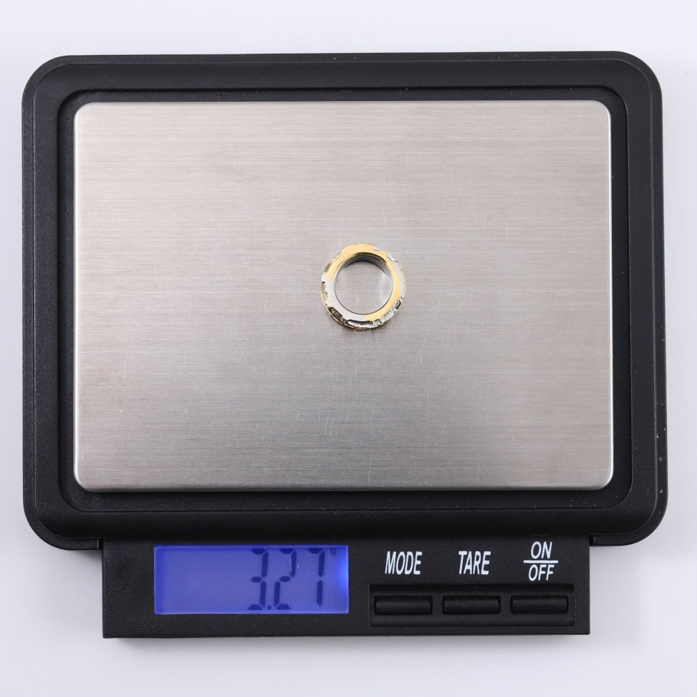 PSS1308 STAINLESS STEEL PENDANT WITH ROCK SURFACE