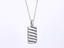 PSS1309 STAINLESS STEEL PENDANT WITH ROPE DESIGN