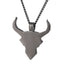 PSS1310 STAINLESS STEEL PENDANT WITH OX HEAD DESIGN