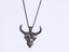 PSS1310 STAINLESS STEEL PENDANT WITH OX HEAD DESIGN