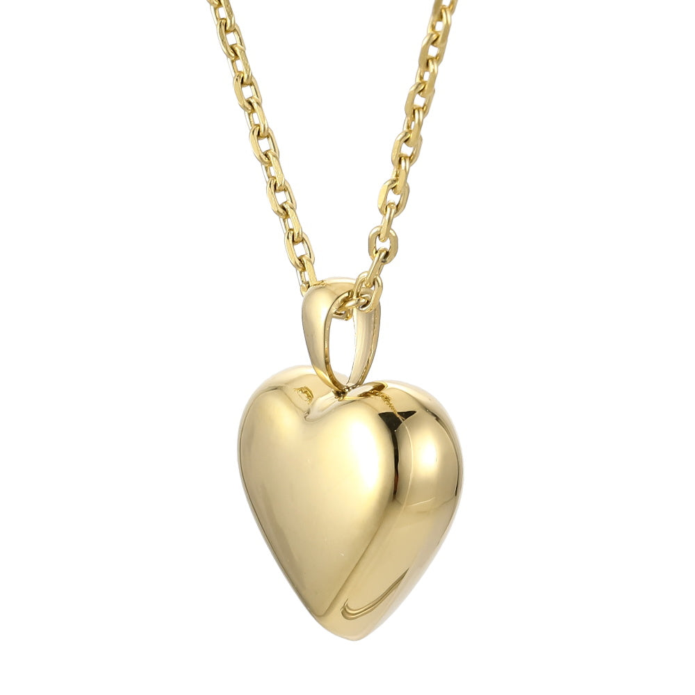 PSS1318 STAINLESS STEEL HOLLOW HEART PENDANT