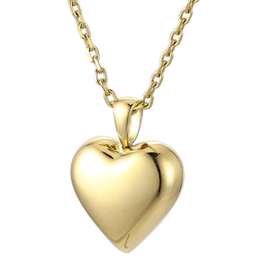 PSS1318 STAINLESS STEEL HOLLOW HEART PENDANT