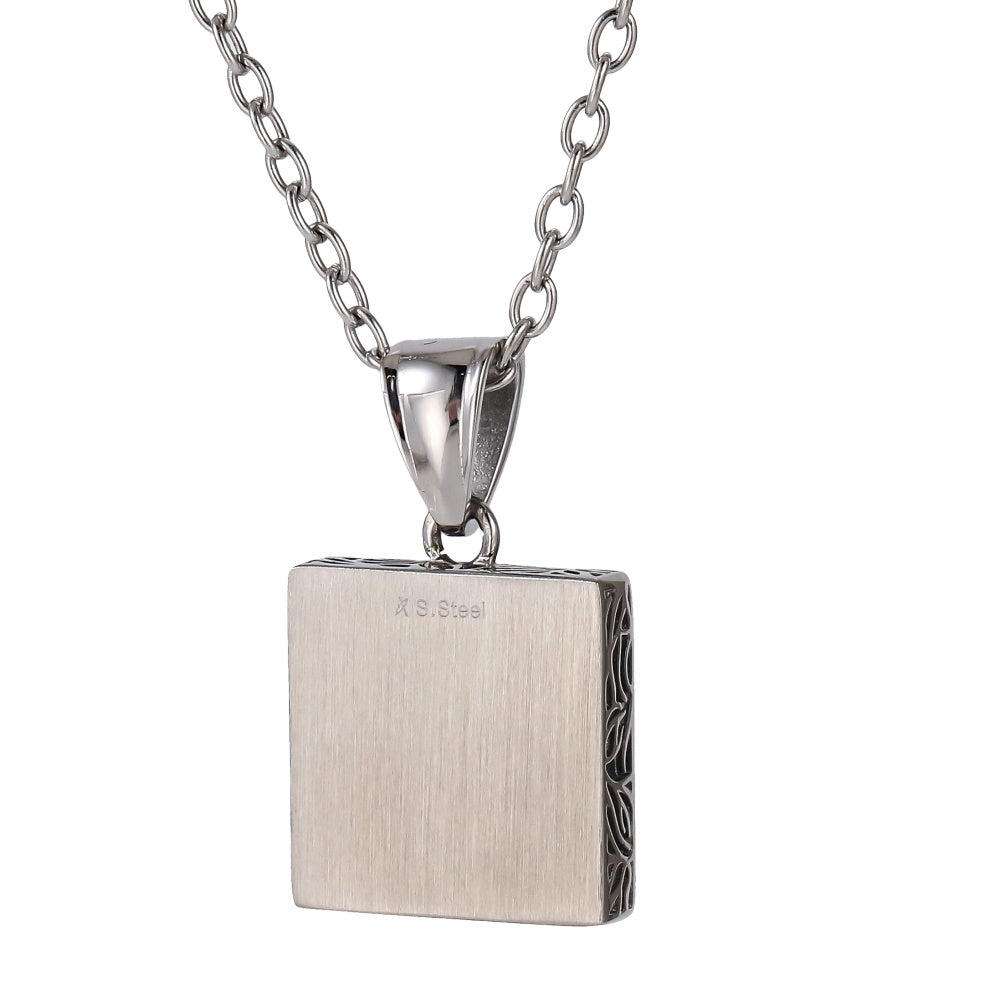 PSS1321 STAINLESS STEEL PENDANT IN SQUARE SHAPE