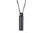PSS1324 STAINLESS STEEL LEATHER LOOKING PENDANT