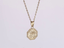 PSS1330 STAINLESS STEEL PENDANT WITH CLOVERS