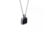 PSS1331 STAINLESS STEEL PENDANT WITH SQUARE STONE