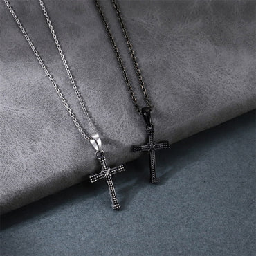 PSS1339 STAINLESS STEEL CROSS PENDANT